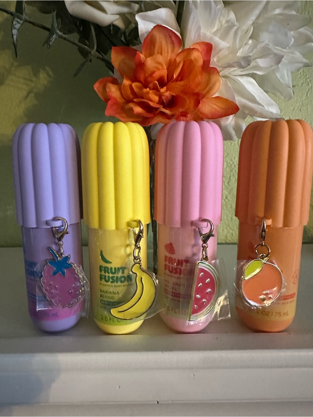 NEW BBW (4) PC FRUIT FUSHION FRAGRANCE MISTS